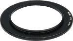 The black NiSi filter holder adapter for M75 40.5 mm adapter gas is shown on a plain light-coloured background, with a brushed edge for grip and white text showing the brand name and size.