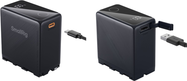 SmallRig 4469 USB-C Rechargeable Camera Battery NP-F970 (musta)