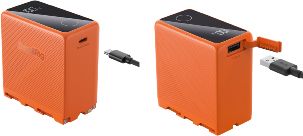 800q-03_127880 SmallRig 4576 USB-C Rechargeable Camera Battery NP-F970 (oranssi)