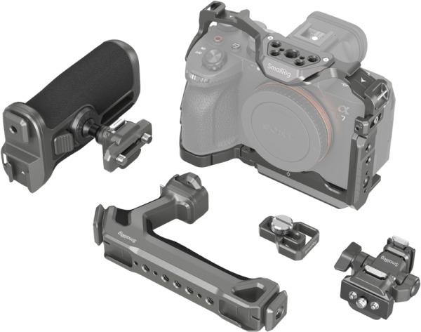 SmallRig 4539 HawkLock Quick Release Advanced Cage Kit for Sony Alpha 7R V / 7 IV / 7S III