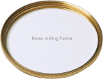 The round, gold-coloured NiSi Filter UV Pro Nano Huc 52mm UV filter with textured edge appears on a white background. In the centre of the frame is the text "NiSi Filter UV Pro Nano Huc 52mm UV filter".