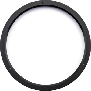 NiSi Cine Filter Explosion Proof / True Protector LP-CS7 for Cooke S7I 18&21mm -suojasuodin on musta, pyöreä metallirengas, jossa on ruuvit neljässä kohdassa, kuvassa valkoista taustaa vasten.