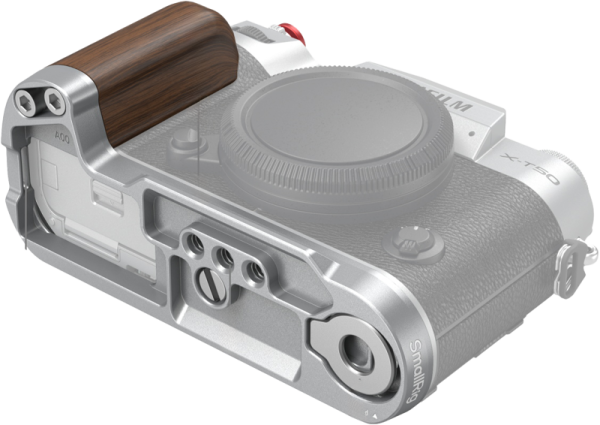 SmallRig 4735 Wooden L-Shape Grip for Fujifilm X-T50 Silver