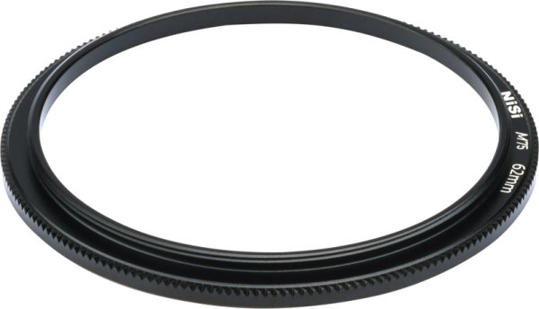Black round NiSi filter holder adapter for M75 40,5 mm (adapter ring) with brushed edge, visible against a white background.