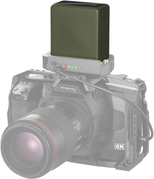 SmallRig 4577 USB-C Rechargeable Camera Battery NP-F970 (green)