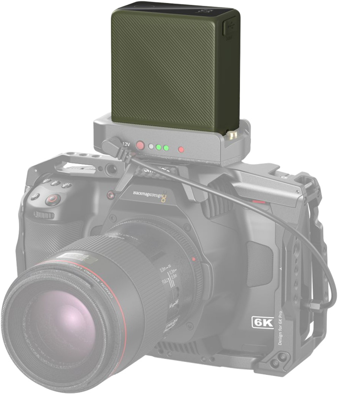 SmallRig 4577 USB-C Rechargeable Camera Battery NP-F970 (green)
