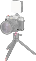 SmallRig 4712 Silicone L-Shape Handle for Fujifilm X-T50 Charcoal Silver