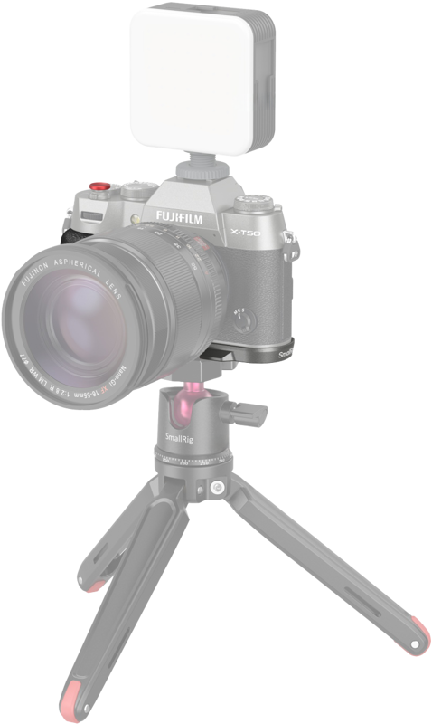 SmallRig 4712 Silicone L-Shape Handle for Fujifilm X-T50 Charcoal Silver