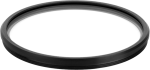 NiSi Cine Lens Athena Prime Set PL-Mount -setissä on pyöreitä kameran linssisuodattimia, joissa on mustat metallivanteet ja kirkas lasikeskus valkoista taustaa vasten.