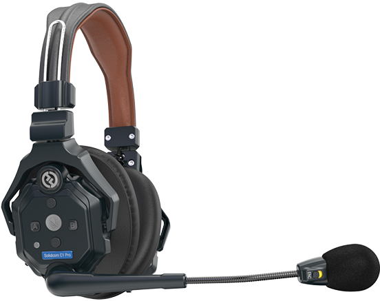 Hollyland Solidcom C1 Pro Wireless Stereo Remote Headset (Double-Ear Version)