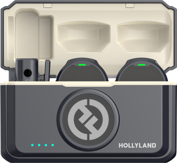Hollyland LARK M2 Combo Duo– langaton lavalier-mikrofoni