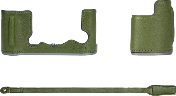 SmallRig 4711 Leather Half Case Kit for Fujifilm X-T50 Green