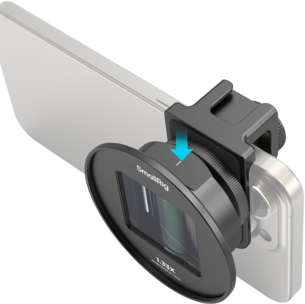 SmallRig 4590 Anamorphic Lens 1.33x for Mobile Phone (T-Mount)