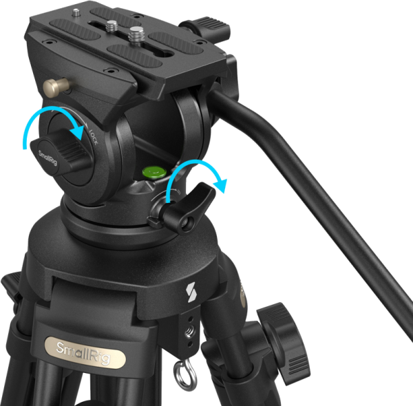 800q-03_128457 SmallRig 4684 Lightweight Video Tripod Kit AD-50 Lite