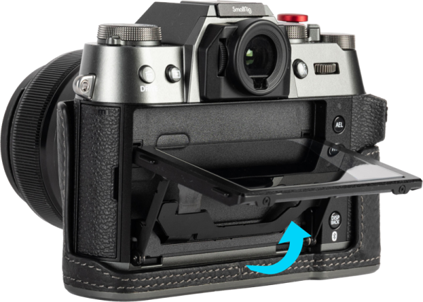 SmallRig 4711 Leather Half Case Kit for Fujifilm X-T50 Black