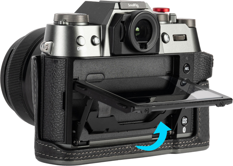 SmallRig 4711 Leather Half Case Kit for Fujifilm X-T50 Black