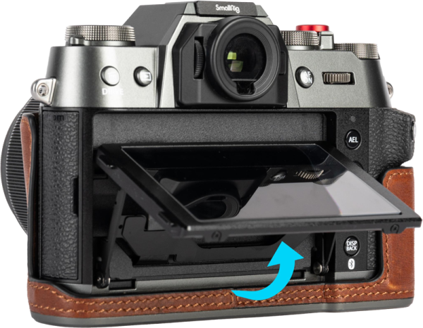 SmallRig 4711 Leather Half Case Kit for Fujifilm X-T50 Brown