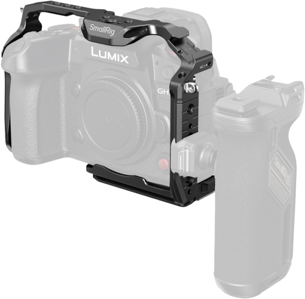 800q-04_128429 SmallRig 4824 HawkLock Quick Release Cage for Panasonic Lumix GH7 / GH6