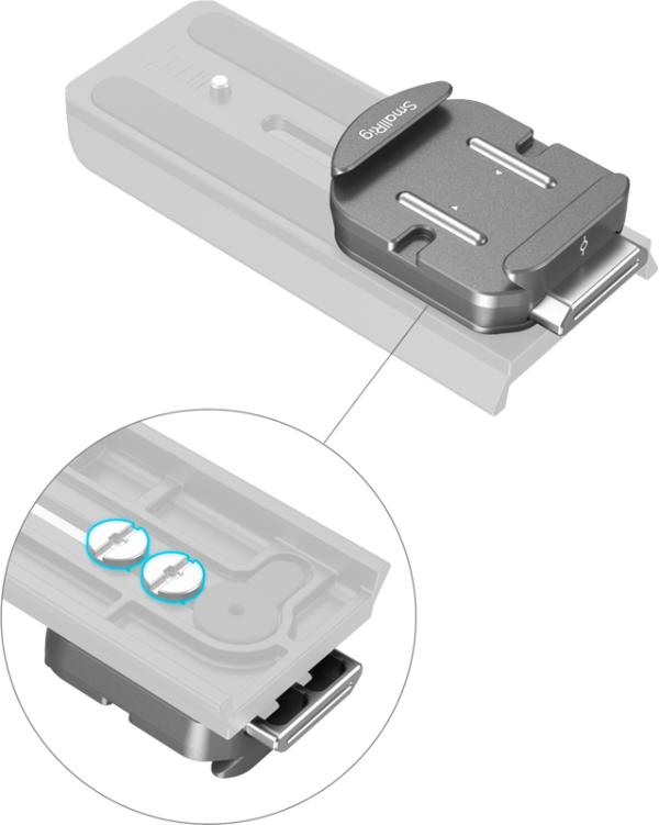 SmallRig 4486 HawkLock H38 Arca-Swiss Quick Release Mount Plate