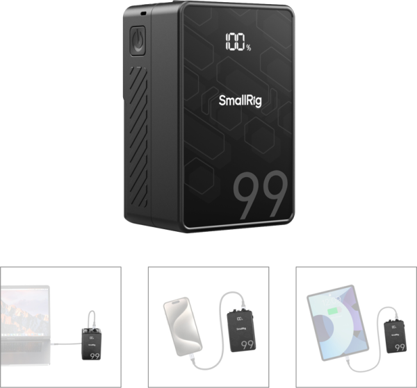 SmallRig 4608 V-Mount Battery Mini VB99 SE