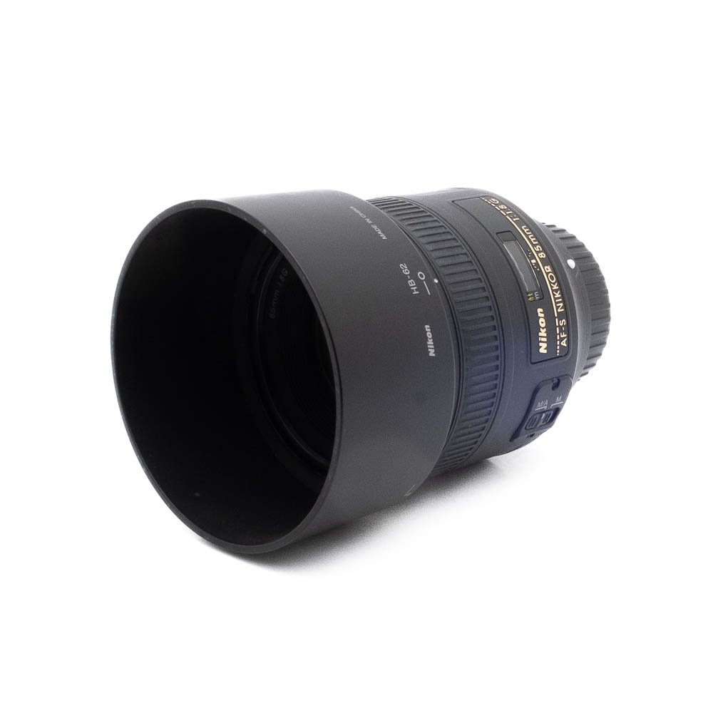 Nikon AF-S Nikkor 85mm f/1.8 G (Kunto K5) - Käytetty