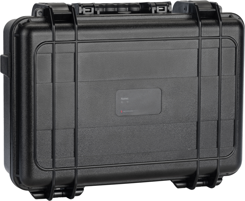 Andyax's SmallRig 4562 Creator Tool Kit is a black hard-shell case with handle, sturdy latches and name tag, designed for safe storage and transport of sensitive equipment or valuables.