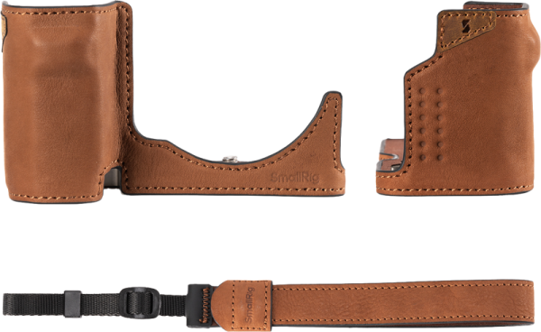 800q-02_128797 SmallRig 4777 Leather Case Kit for Sony ZV-E10 II Brown