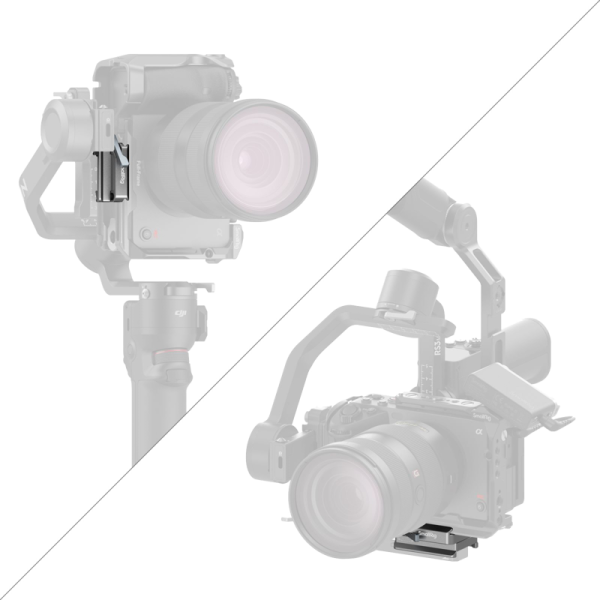 SmallRig 4639 HawkLock H38 Arca-Swiss Quick Release Plate for DJI Stabilizers