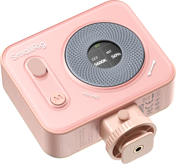 SmallRig 4786 Vibe P108 Pro mini LED Video Light Pink