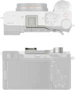 SmallRig 4820 Thumb Grip for Sony Alpha 7C II / Alpha 7CR / Alpha 7C Silver