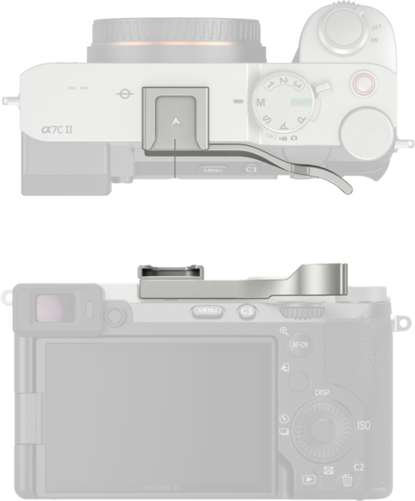 SmallRig 4820 Thumb Grip for Sony Alpha 7C II / Alpha 7CR / Alpha 7C Silver
