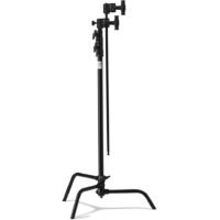 105634__00610 Kupo CS-40MKB 40" C Stand w/ Sliding Leg Kits (Black)