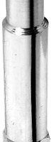 Lähikuva Kupo KS-003 5/8" Snap In Pinistä, kiiltävästä, metallisesta mekaanisesta komponentista, jossa on sylinterin muoto ja kuusikulmainen pohja ja joka on suunniteltu koneiden ja autojen turvallisiin liitoksiin.