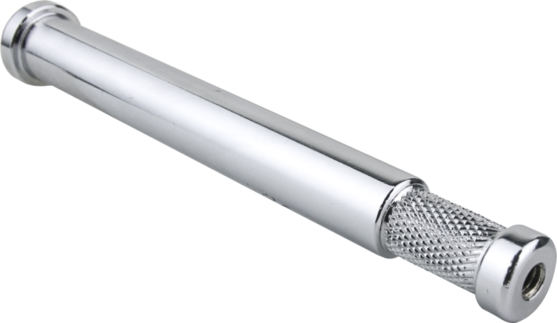 Kupo KS-022 Grip Arm Pin -varretapissa on kuvioitu kahva toisessa päässä ja sileä sylinterimäinen kromattu runko, kuvassa eristettynä valkoisella pohjalla.