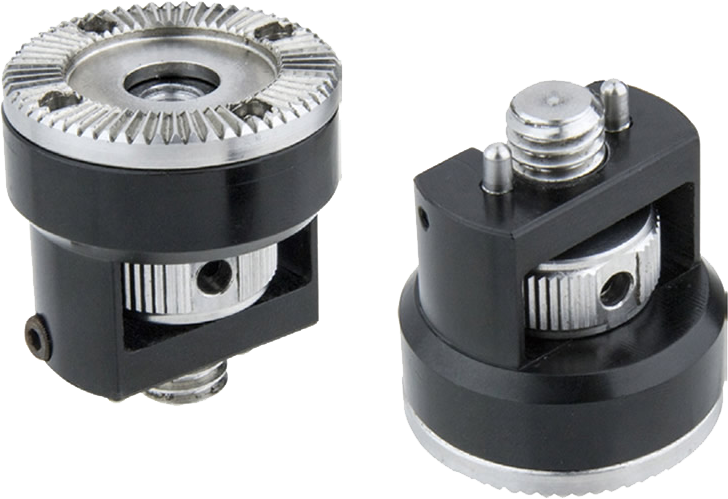 Lähikuva KUPO KS-738 Arri 3/8" Locating Pin to Arri Rosette (M6) Adapterista.