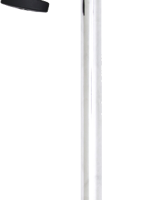 Kupo KTHU-0306 Teleskooppiripustin yleispäällä (90~180cm) on pystysuora hopeinen teline, jossa on säädettävä kiinnitin esineiden kiinnittämistä varten ja tukeva pohjakiinnitin telineen kiinnittämistä varten työpöytään.