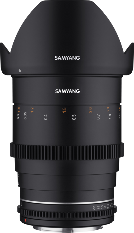 Samyang 35mm T1.5 VDSLR MK2 - Fuji X