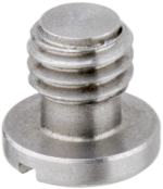 800q-02_120735 Kupo KS-153 3/8"-16-14x13 Camera Screw with Flat Head & Slotted Drive