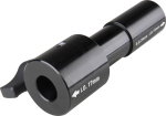 800q-02_121299 Kupo KS-202B Double End TVMP Spigot With 17mm Receiver (Black)