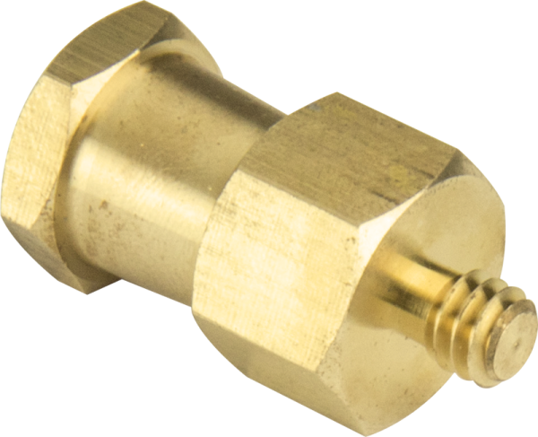 Kupo KS-130 Hex Adapter With 3/8"-16F & 1/4"-20M