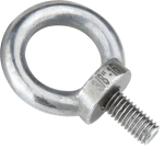 800q-02_122773 Kupo KS-155L Ring Bolt 3/8"-16 x 20mm Stainless Steel, Long Thread