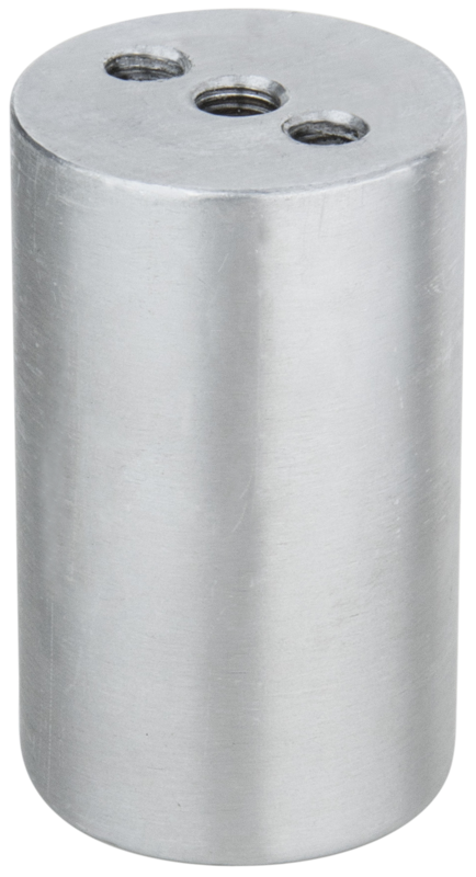 KUPO KS-508 3" Aluminum Tube with Double 3/8" Female Thread