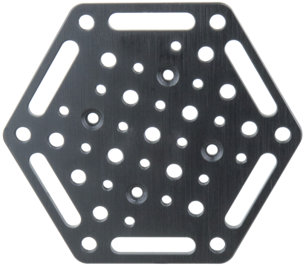 Kupo KS-0406 Hex Cheese Plate for 6" Suction Cup