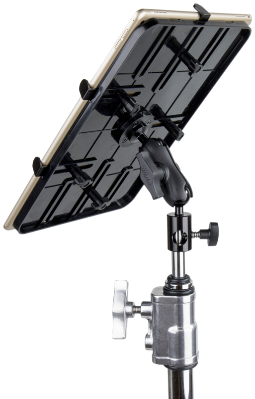 KUPO KS-411 Universal Tablet Holder for iPad Pro with Dia. 26mm Ball