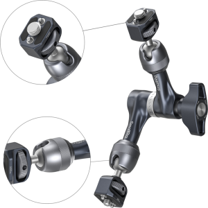 SmallRig 4899 Rosette Magic Arm (7") with ARRI Locating Screw