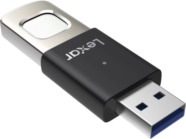 800q-04_128844 Lexar JumpDrive Fingerprint F35pro USB 3.2 Gen1 - 256GB -muistitikku