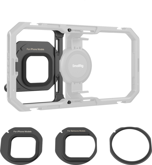 SmallRig 4843 Magnetic Filter Adapter for Universal Mobile Video Cage 67mm
