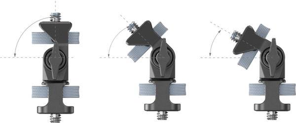800q-04_129084 SmallRig 4886 Swivel and Tilt Adjustable Monitor Support with 1/4"-20 Screws