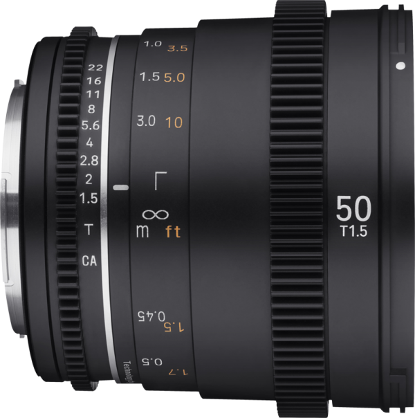 Samyang 50mm T1.5 VDSLR MK2 - Sony FE