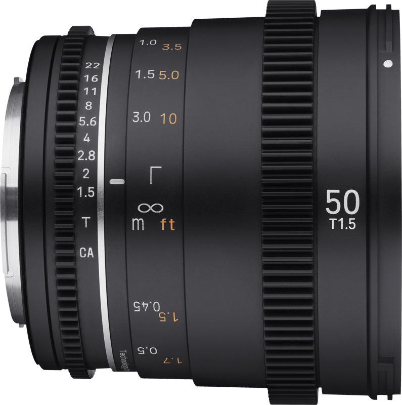 Samyang 50mm T1.5 VDSLR MK2 - Sony FE